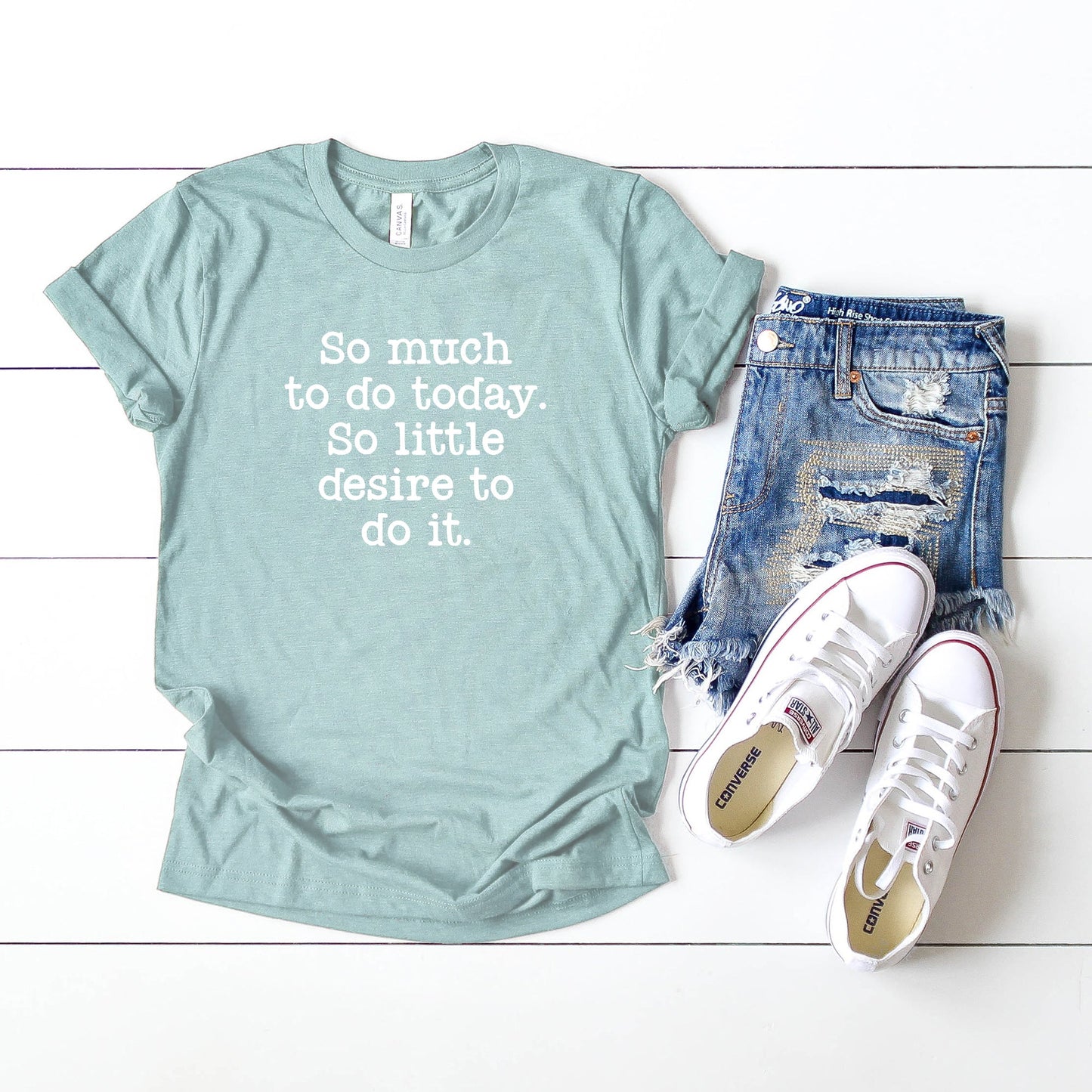 So Much To Do, So Little Desire | Short Sleeve Graphic Tee