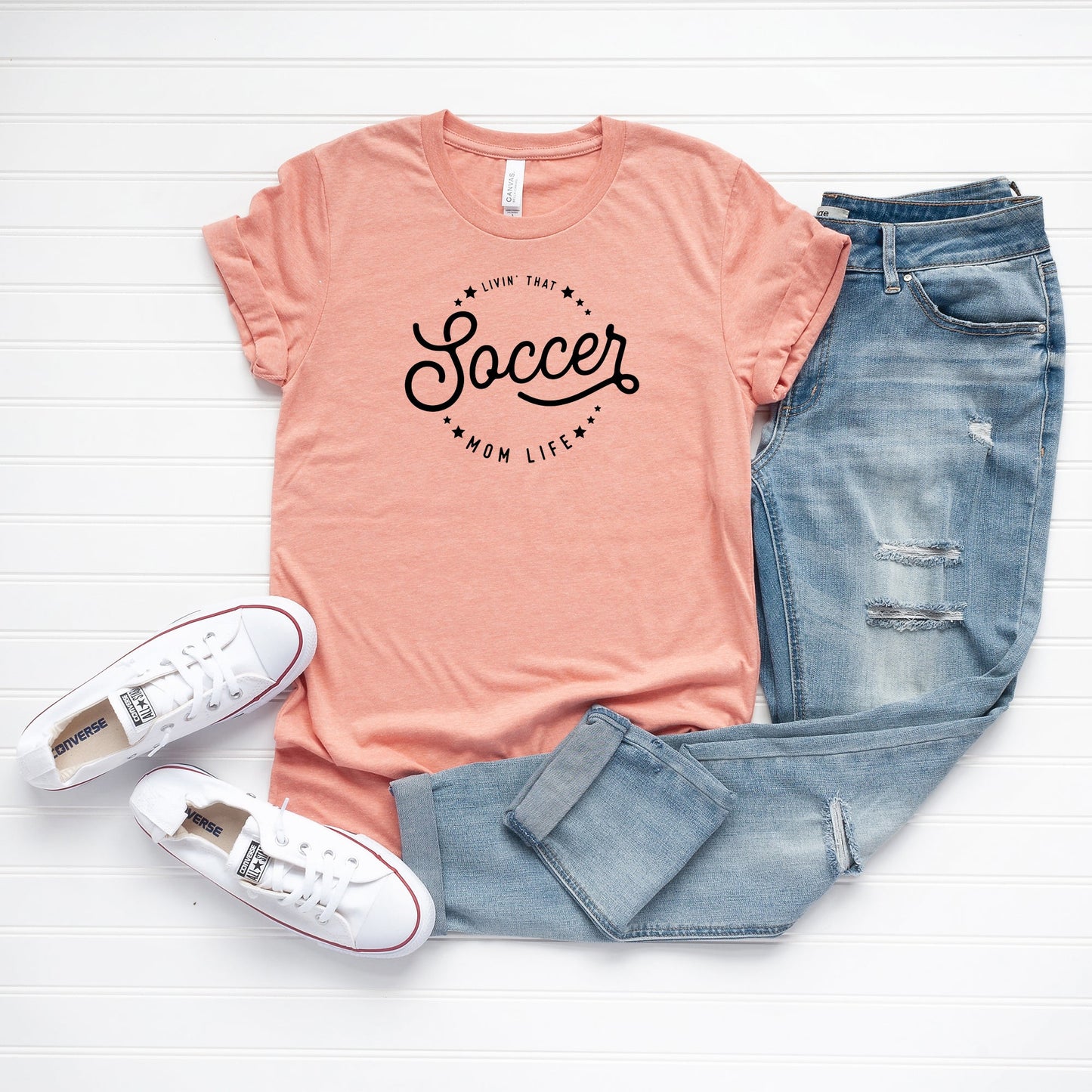 Livin' That Soccer Mom Life | Short Sleeve Graphic Tee