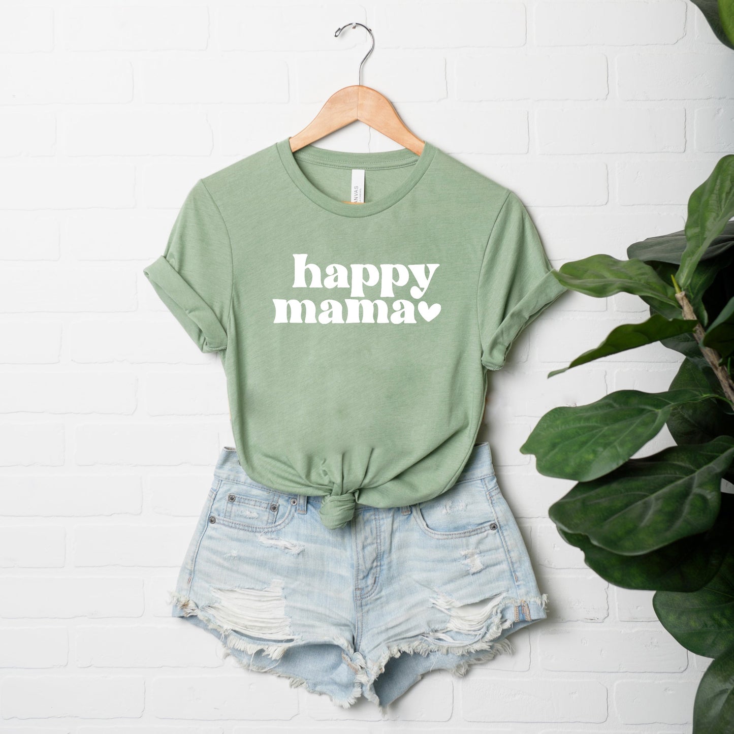 Happy Mama | Short Sleeve Graphic Tee