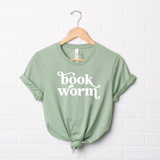 Book Worm | Short Sleeve Graphic Tee