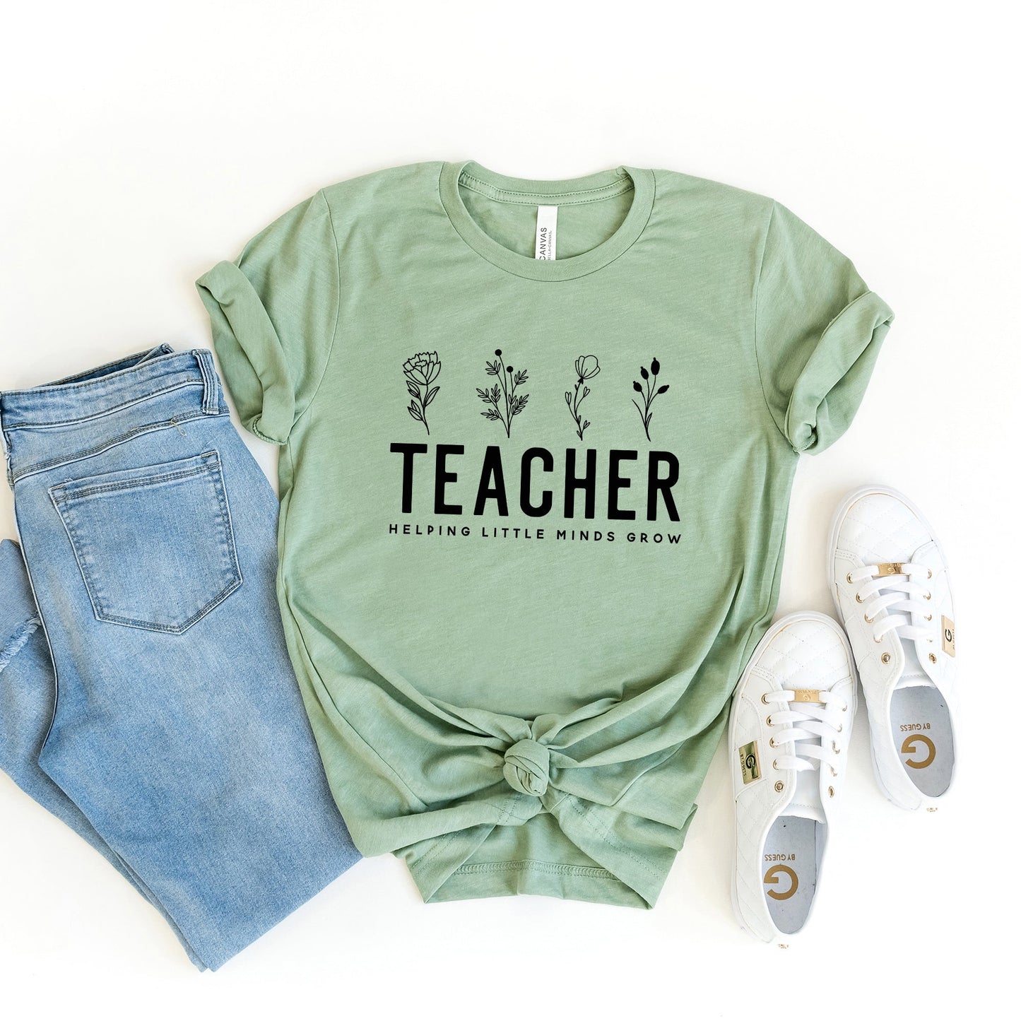 Helping Little Minds Grow | Short Sleeve Graphic Tee