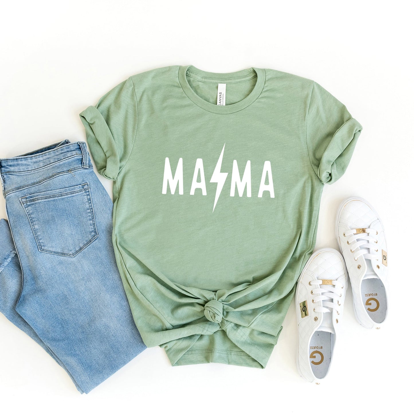 Bold Mama Lightning Bolt | Short Sleeve Graphic Tee