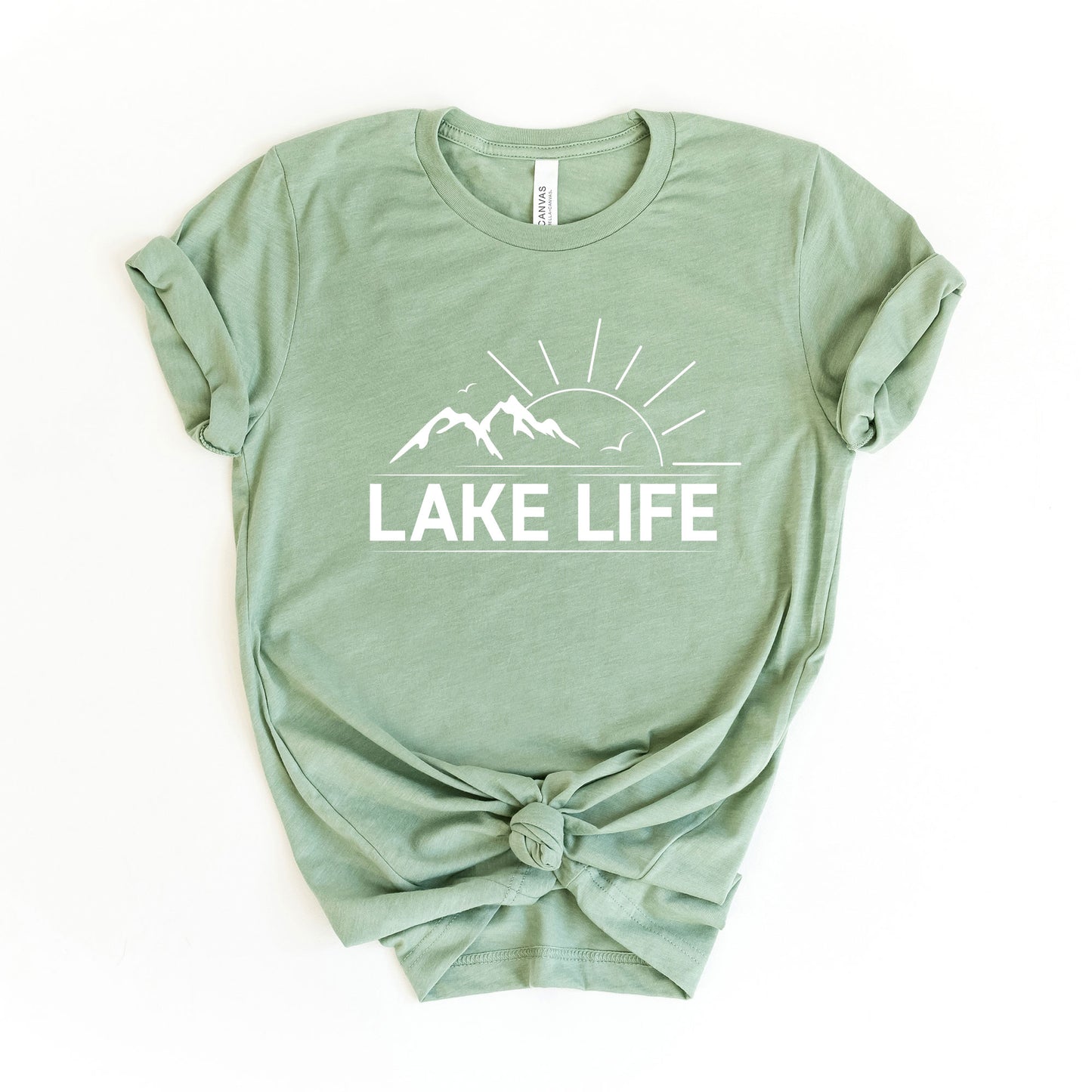 Lake Life Sunrise | Short Sleeve Graphic Tee
