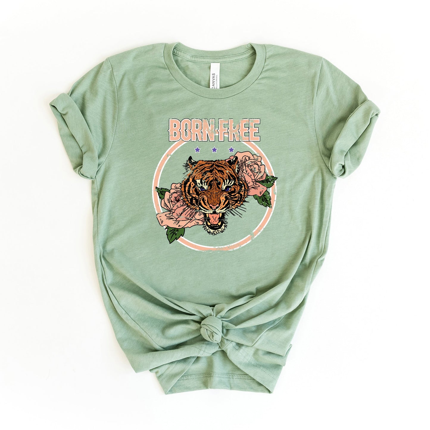 Born Free Tiger | Short Sleeve Graphic Tee