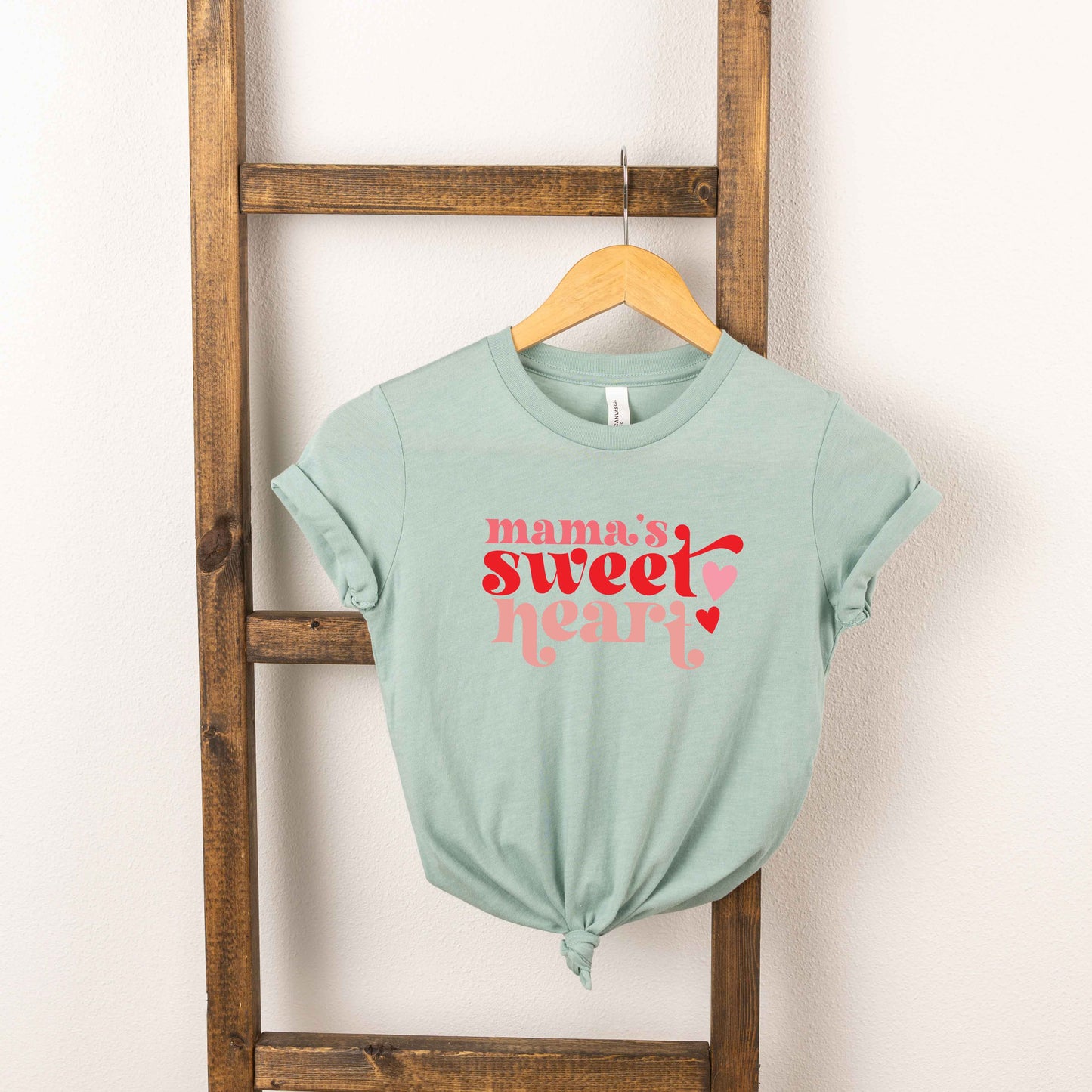 Pink Sweet Heart | Youth Short Sleeve Graphic Tee