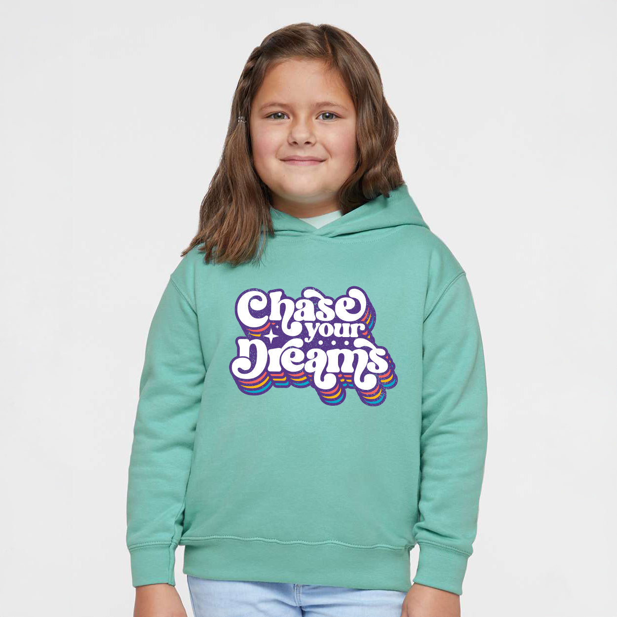 Chase Your Dreams Retro | Toddler Graphic Hoodie