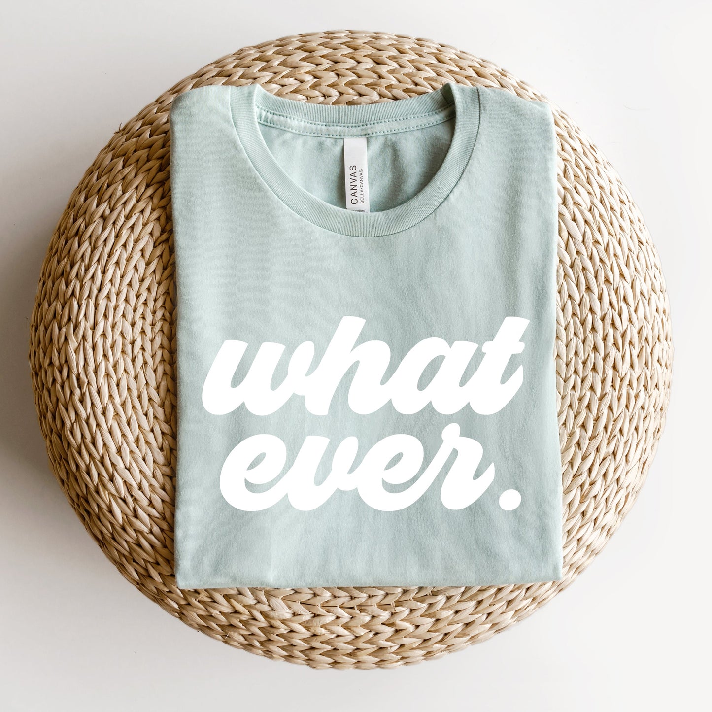 What Ever Cursive | Short Sleeve Graphic Tee