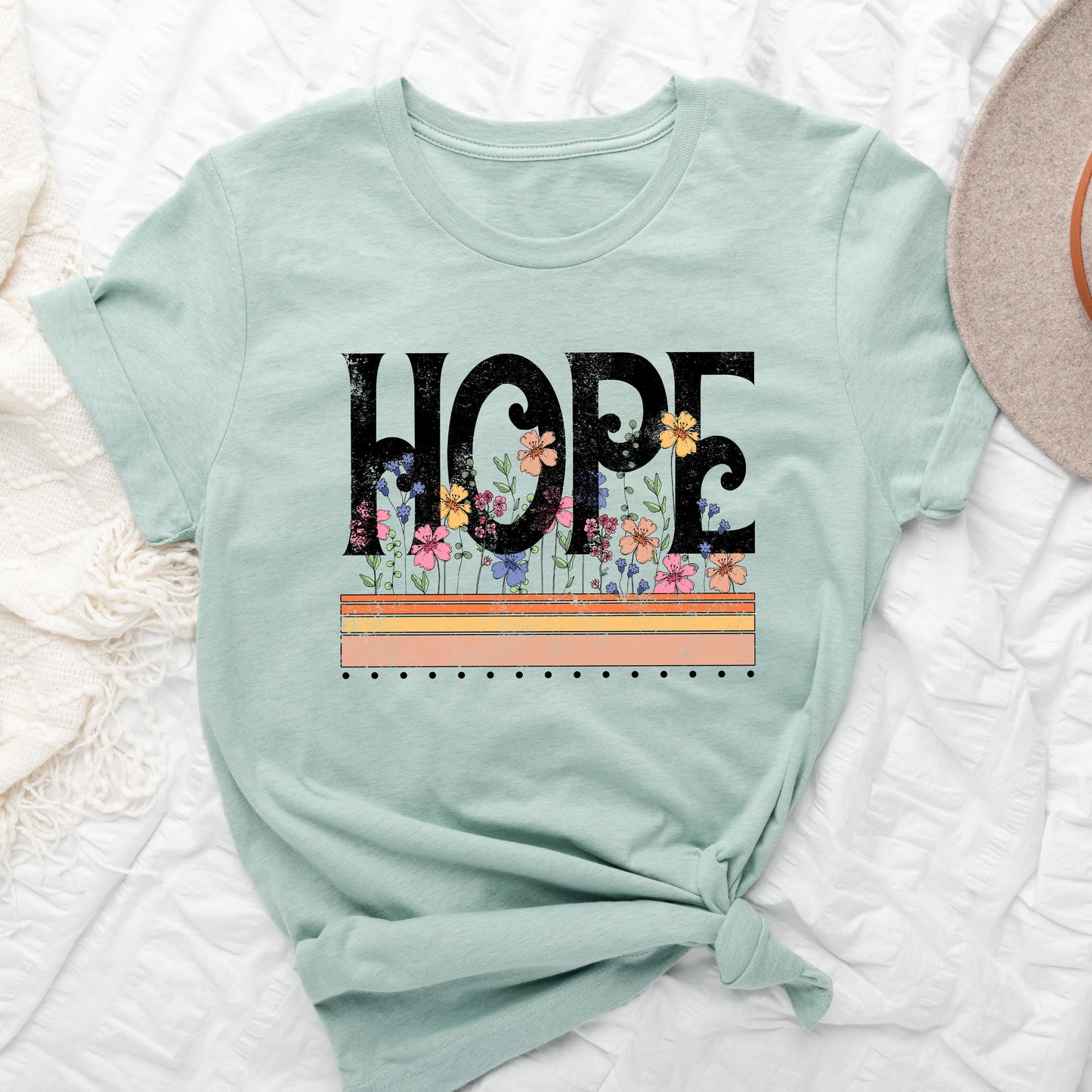 Hope Floral | Short Sleeve Graphic Tee