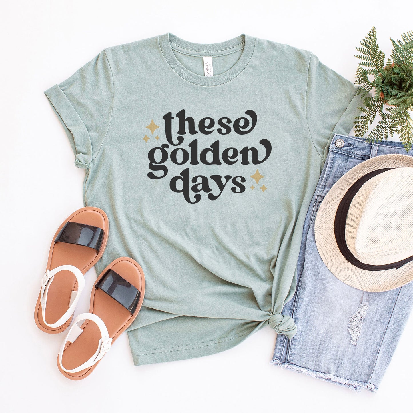These Golden Days | Short Sleeve Graphic Tee