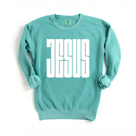 Jesus Bold | Garment Dyed Sweatshirt