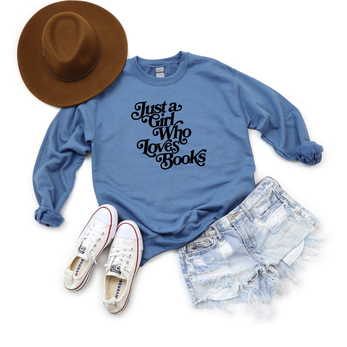Just A Girl Who Loves Books | Sweatshirt