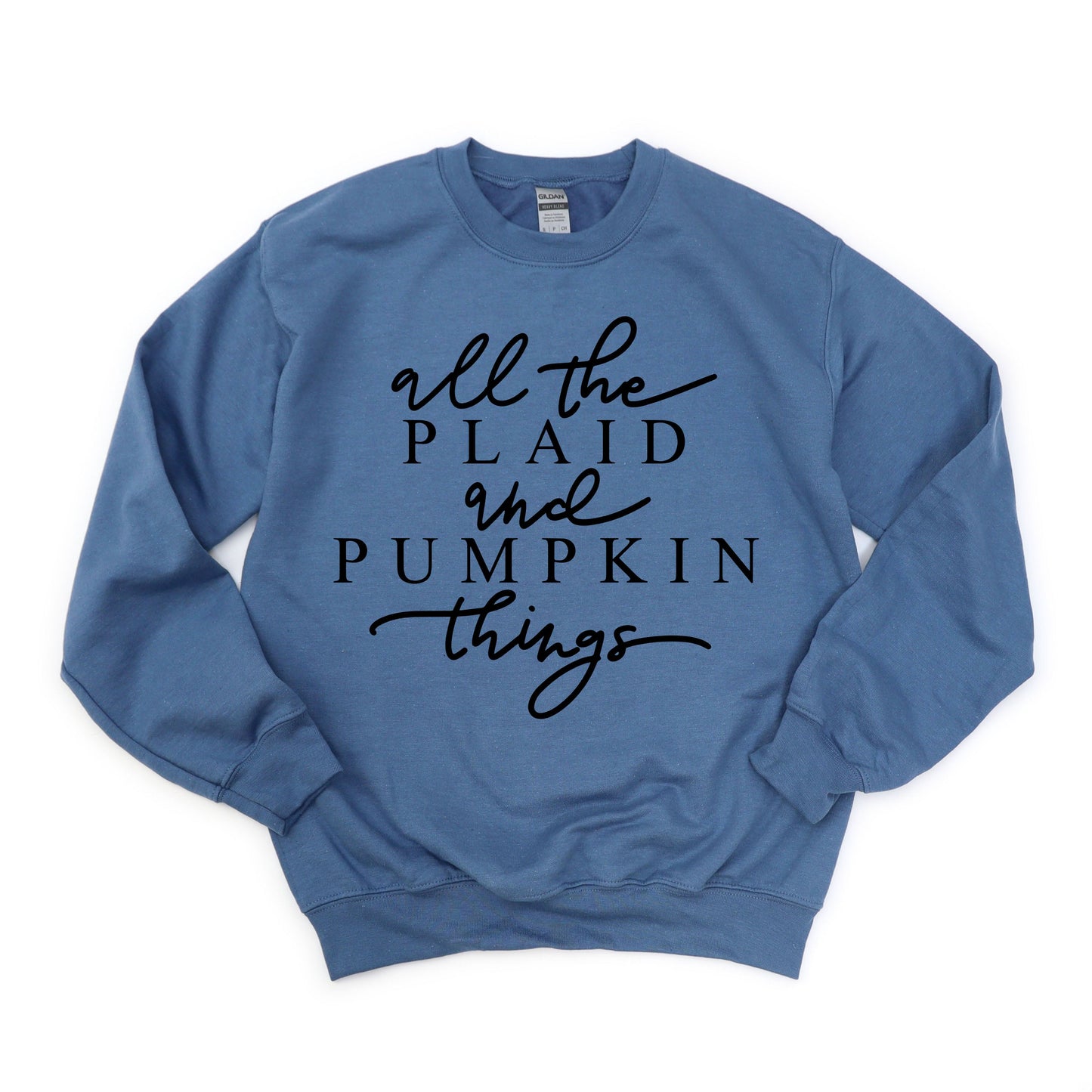 All the Plaid and Pumpkin Things | Sweatshirt