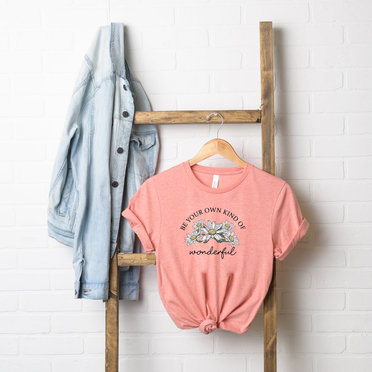 Be Your Own Kind Of Wonderful Flowers | Short Sleeve Graphic Tee