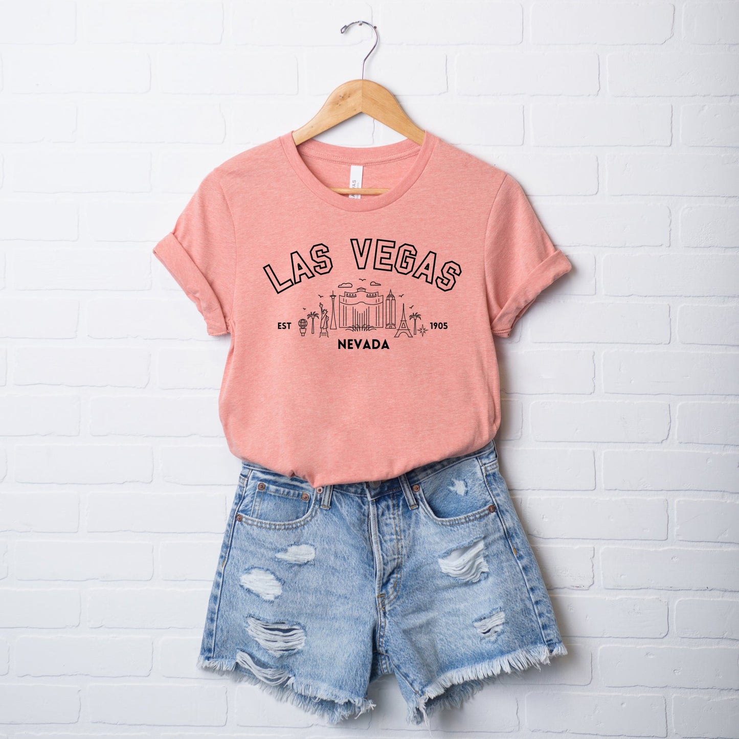 Las Vegas EST 1905 | Short Sleeve Crew Neck