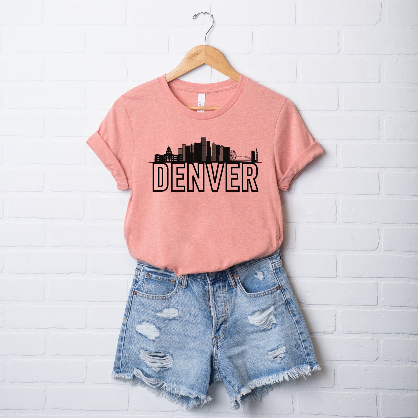 Denver Buildings | Short Sleeve Crew Neck