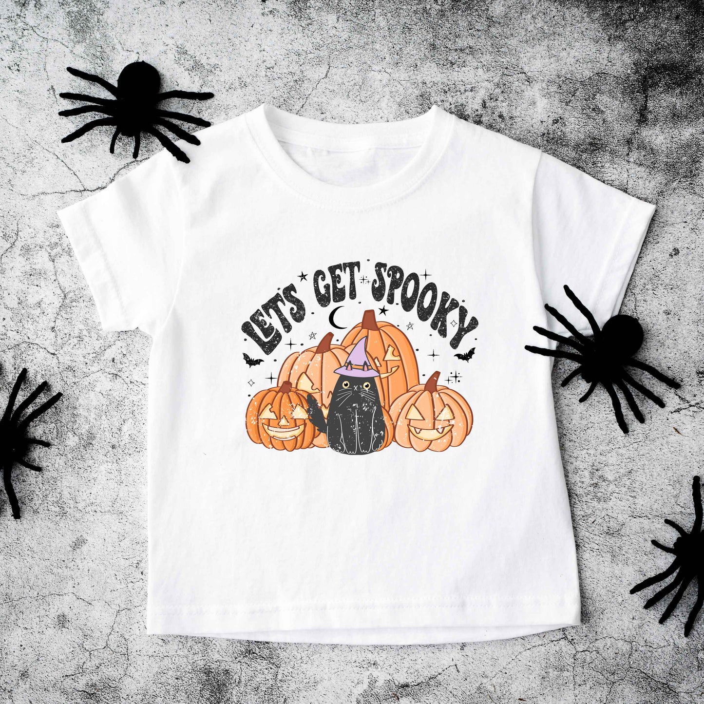 Let's Get Spooky | Youth Graphic Short Sleeve Tee