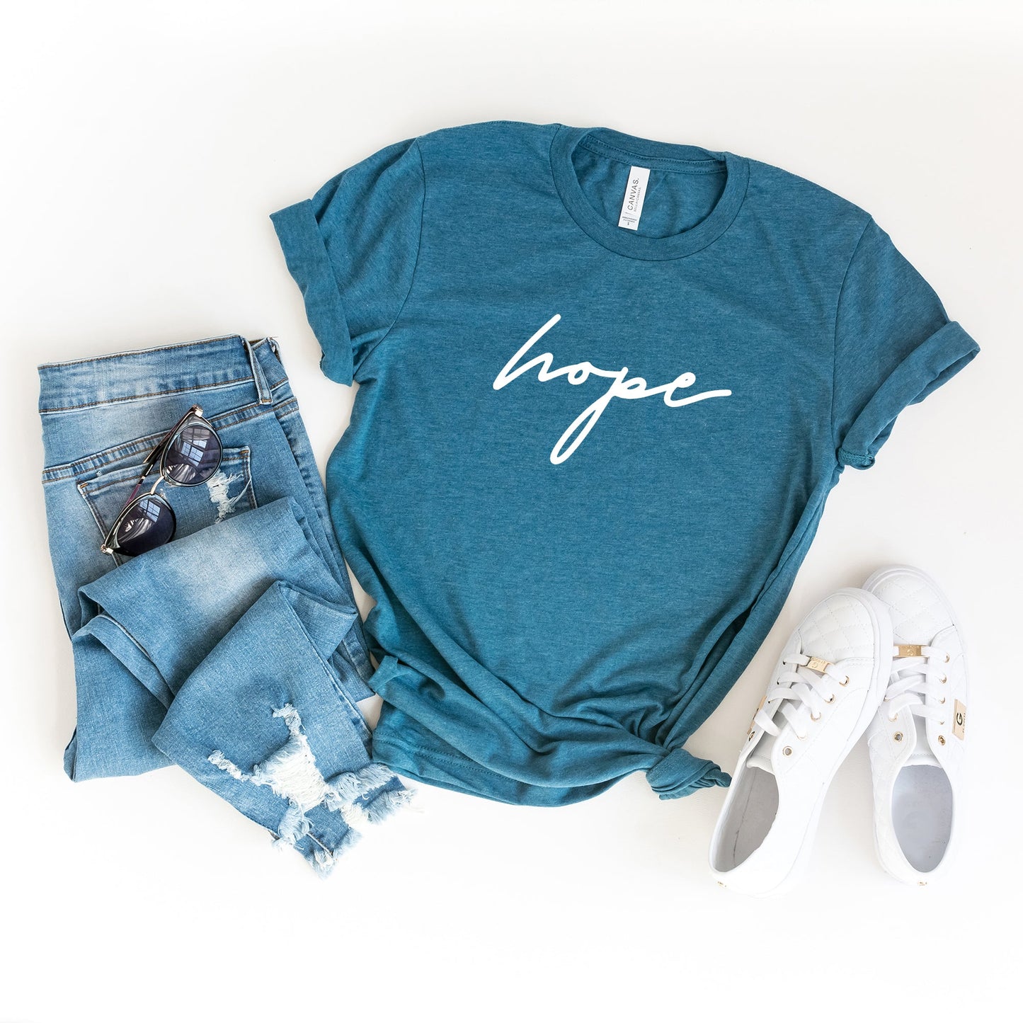 Hope Cursive | Short Sleeve Graphic Tee