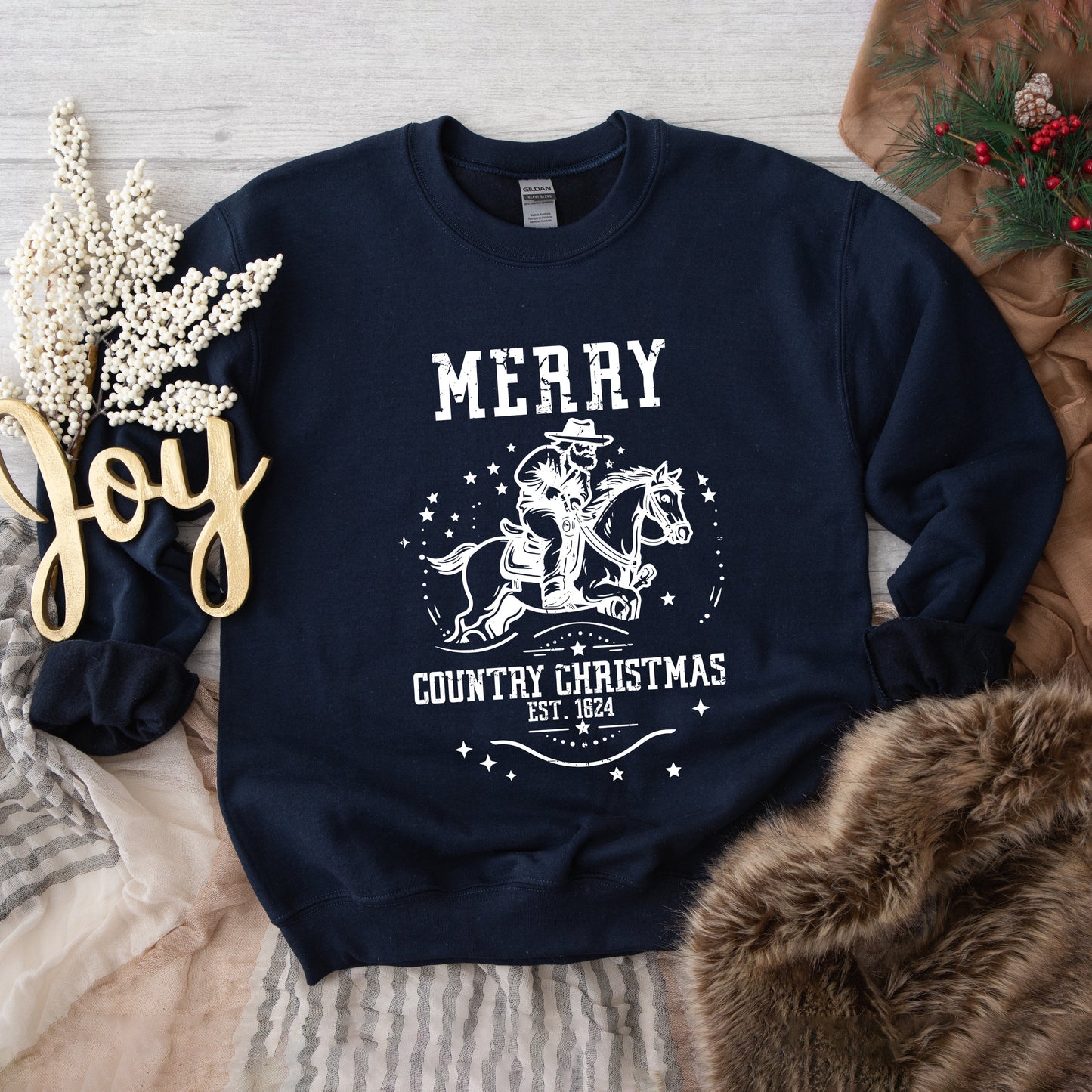 Merry Country Christmas | Sweatshirt