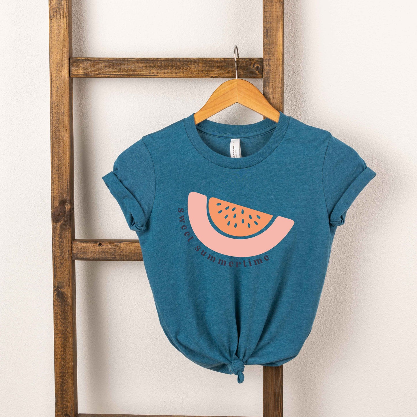Sweet Summertime Watermelon | Youth Short Sleeve Crew Neck