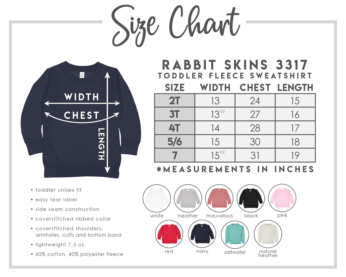 Coquette Girl Halloween Bow Chart | Toddler Graphic Sweatshirt