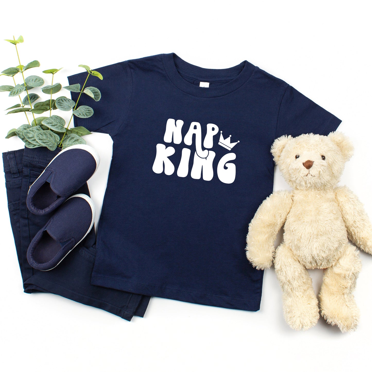 Nap King | Toddler Short Sleeve Crew Neck