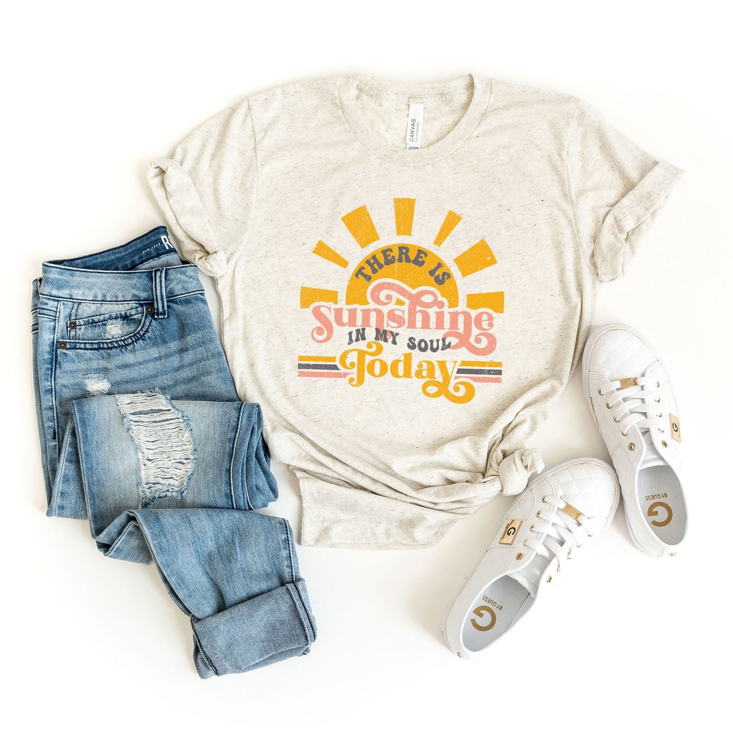 There is Sunshine In My Soul Today | Short Sleeve Graphic Tee