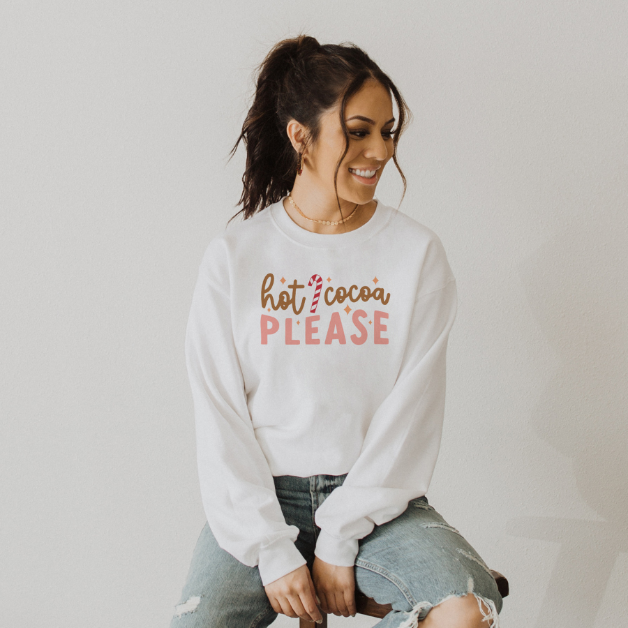 Hot Cocoa Please | Sweatshirt