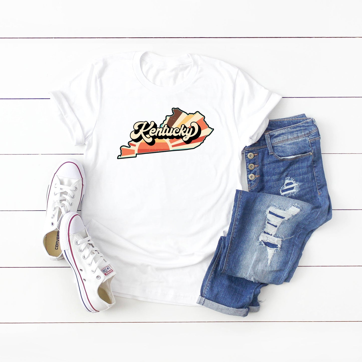 Retro Kentucky | Short Sleeve Graphic Tee