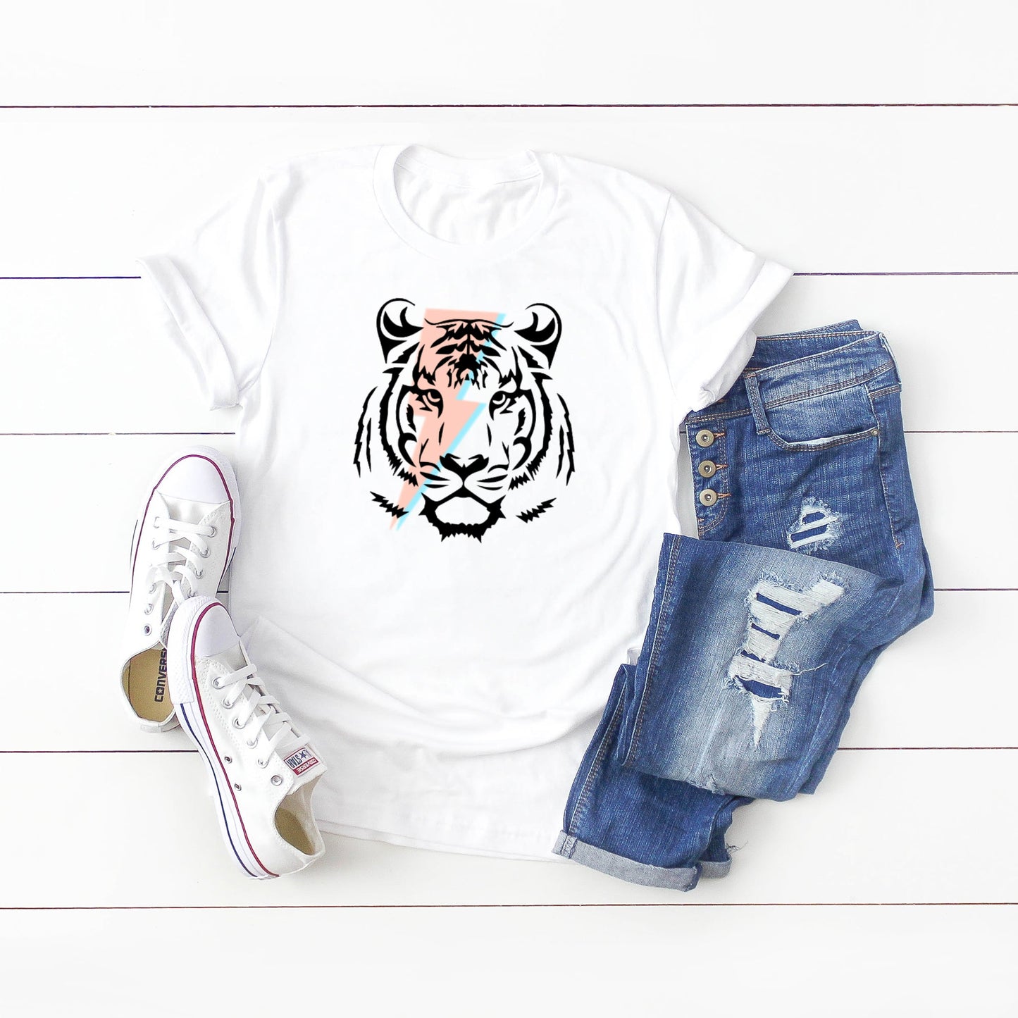 Lightning Tiger | Short Sleeve Graphic Tee