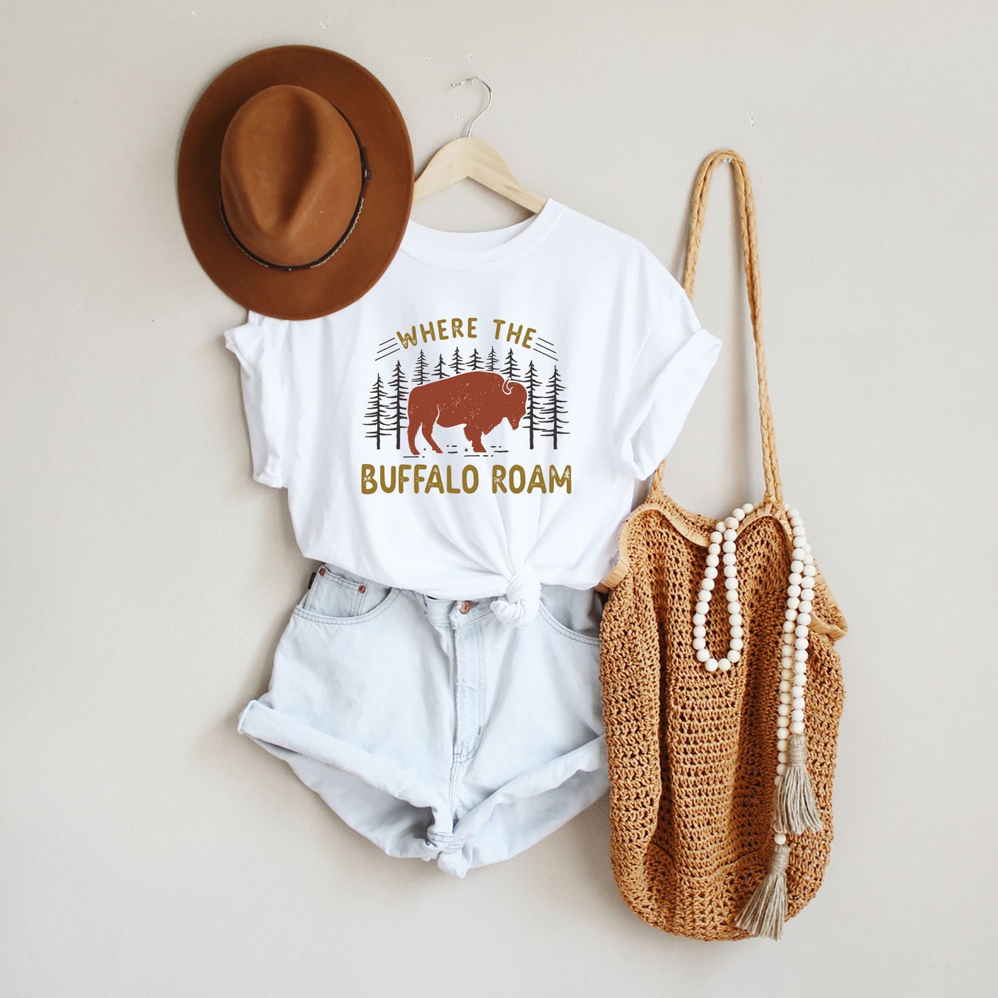 Where the Buffalo Roam | Short Sleeve Graphic Tee