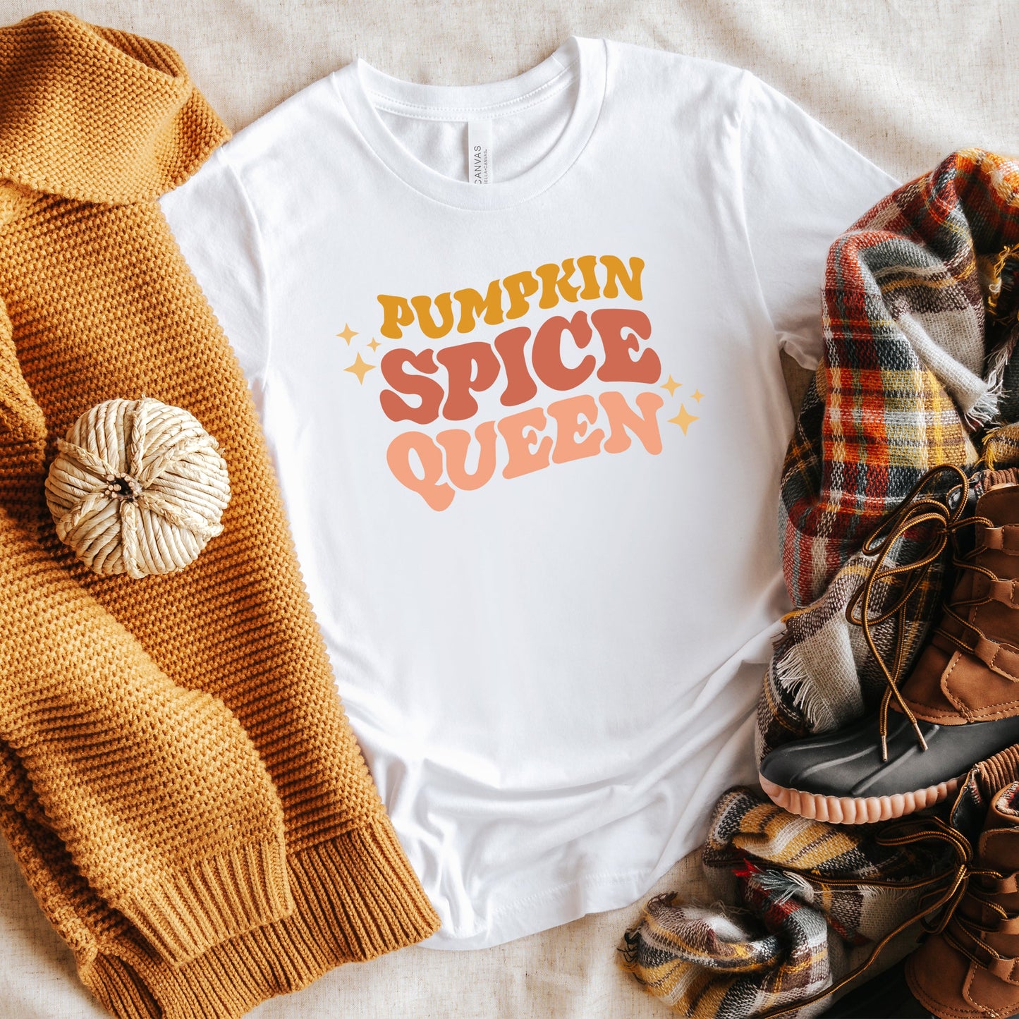 Pumpkin Spice Queen | Short Sleeve Graphic Tee