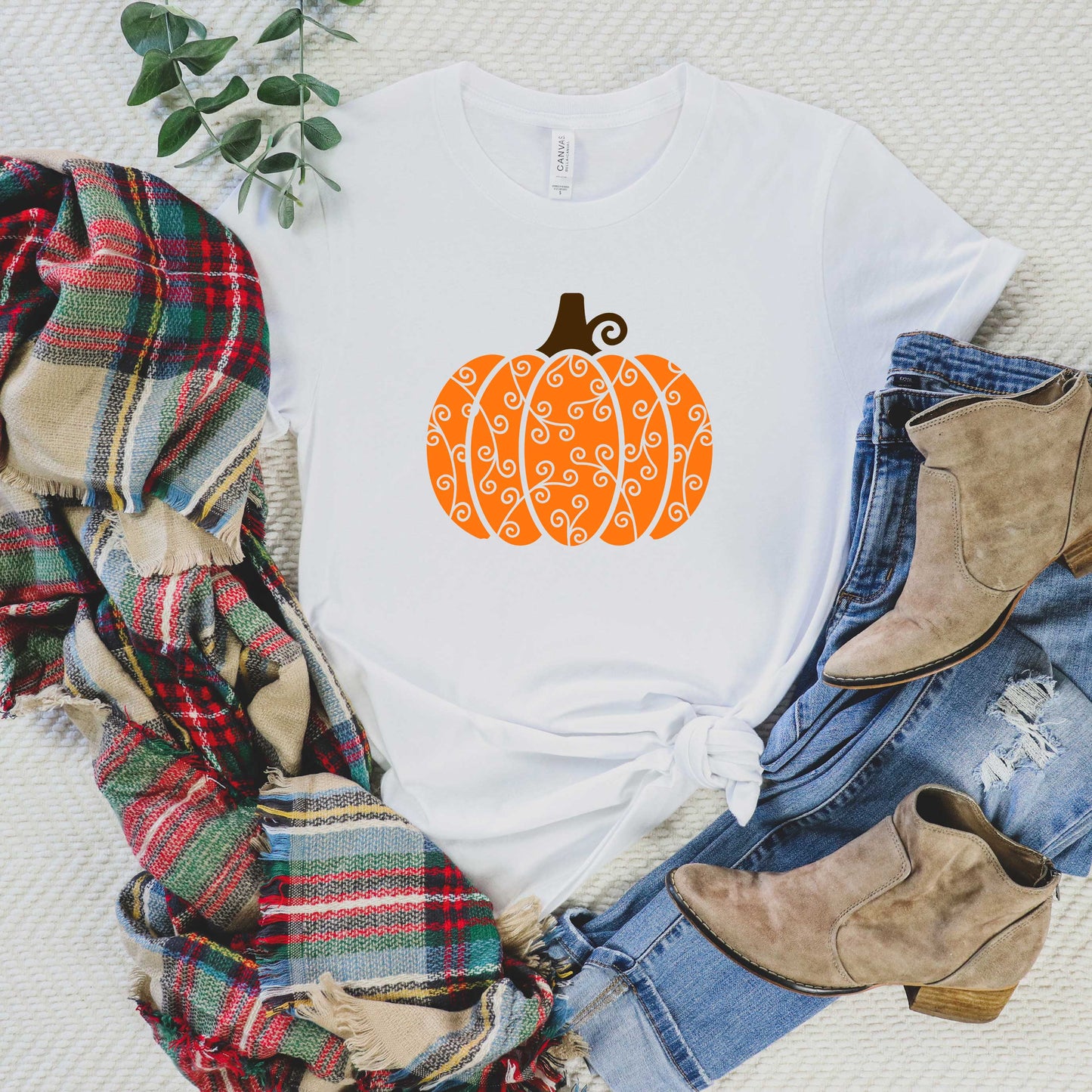 Pumpkin Swirl | Short Sleeve Graphic Tee