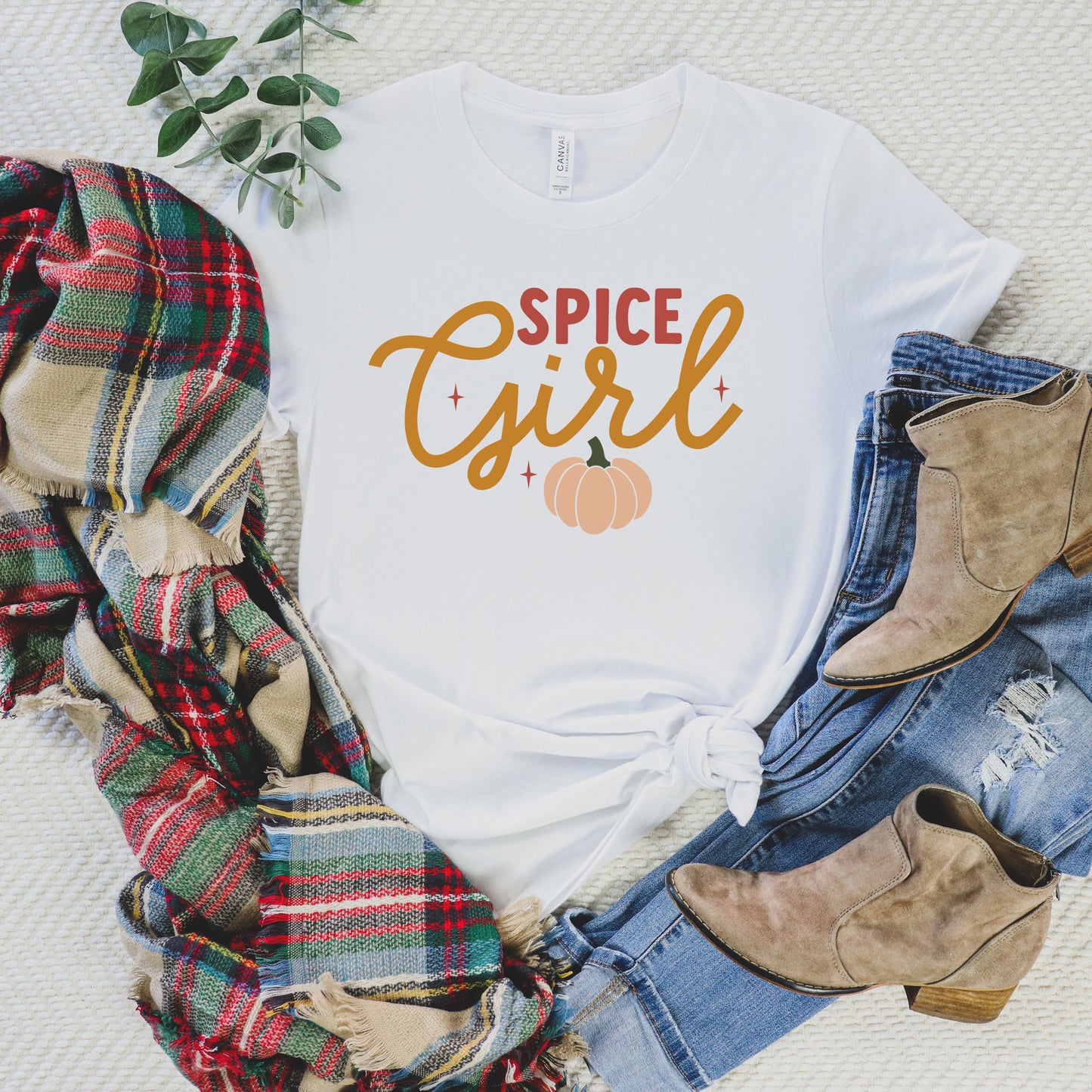 Spice Girl Pumpkin | Short Sleeve Graphic Tee