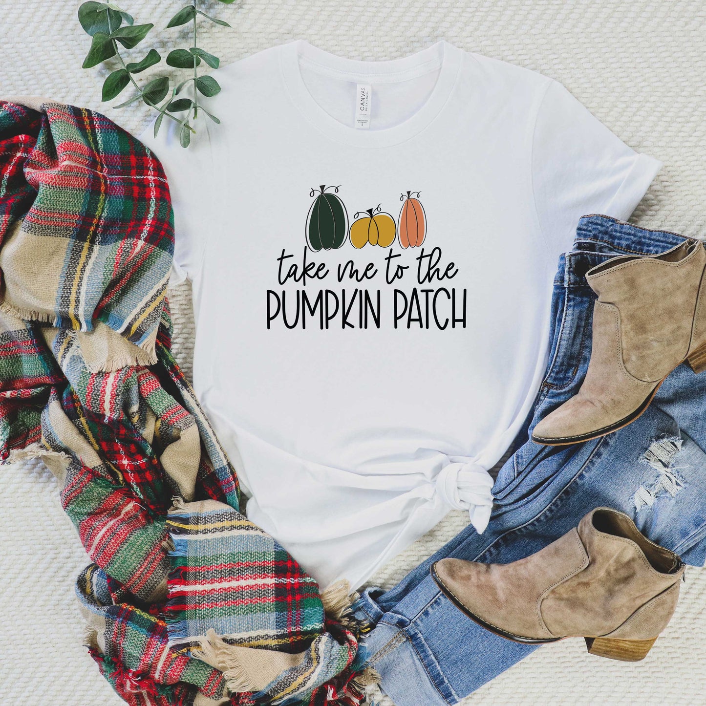 Take Me To The Pumpkin Patch | Short Sleeve Graphic Tee