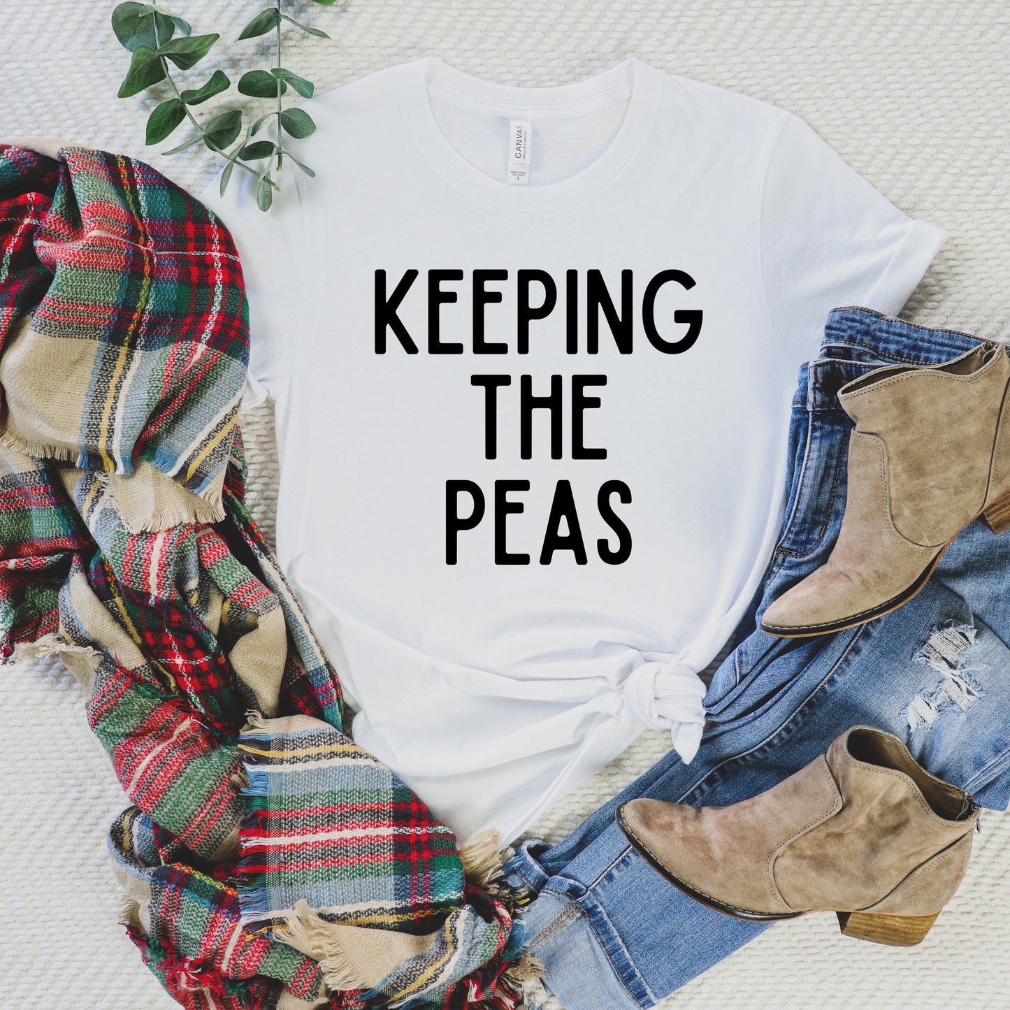 Keeping The Peas | Short Sleeve Graphic Tee