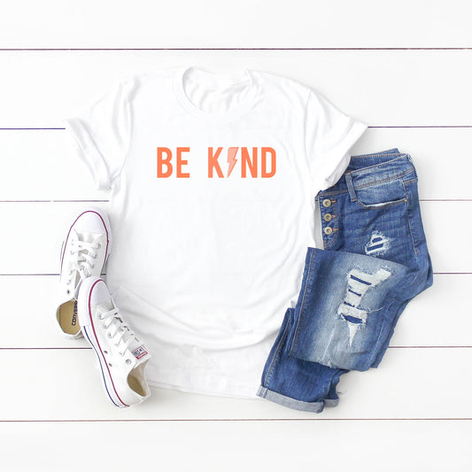 Be Kind Lightning Bolt | Short Sleeve Graphic Tee