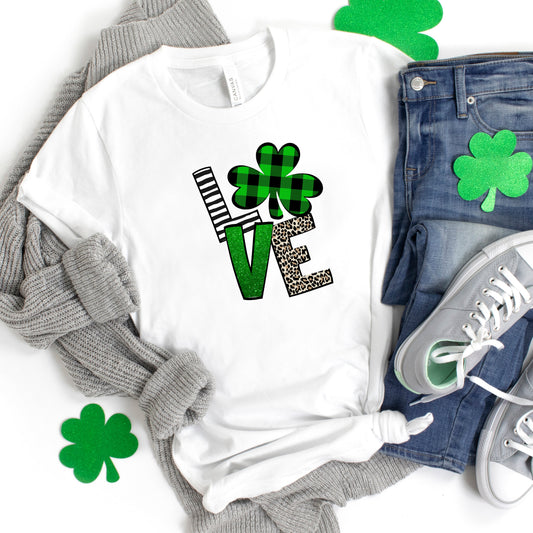 Love Shamrock | Short Sleeve Graphic Tee