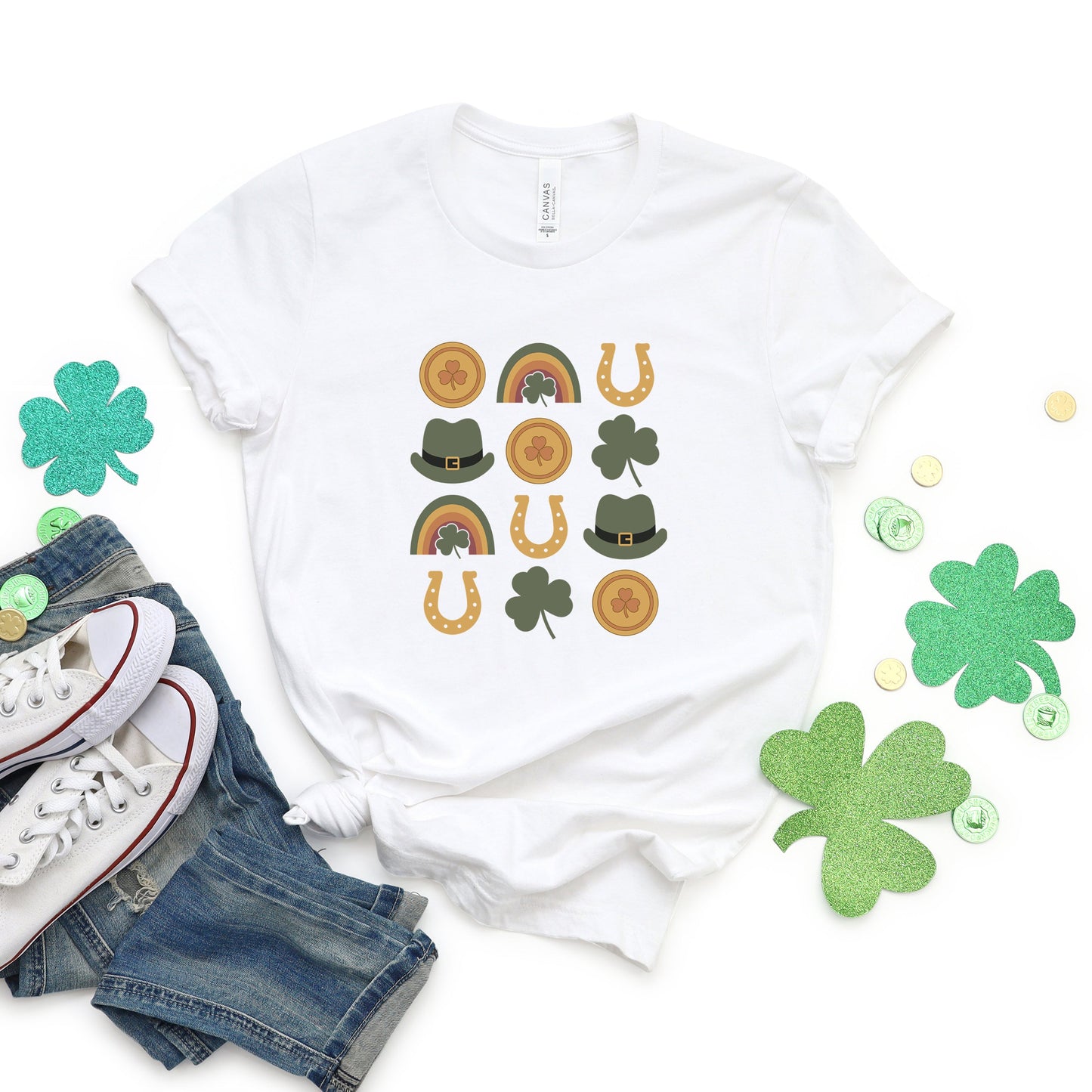 St. Patricks Day Chart | Short Sleeve Graphic Tee