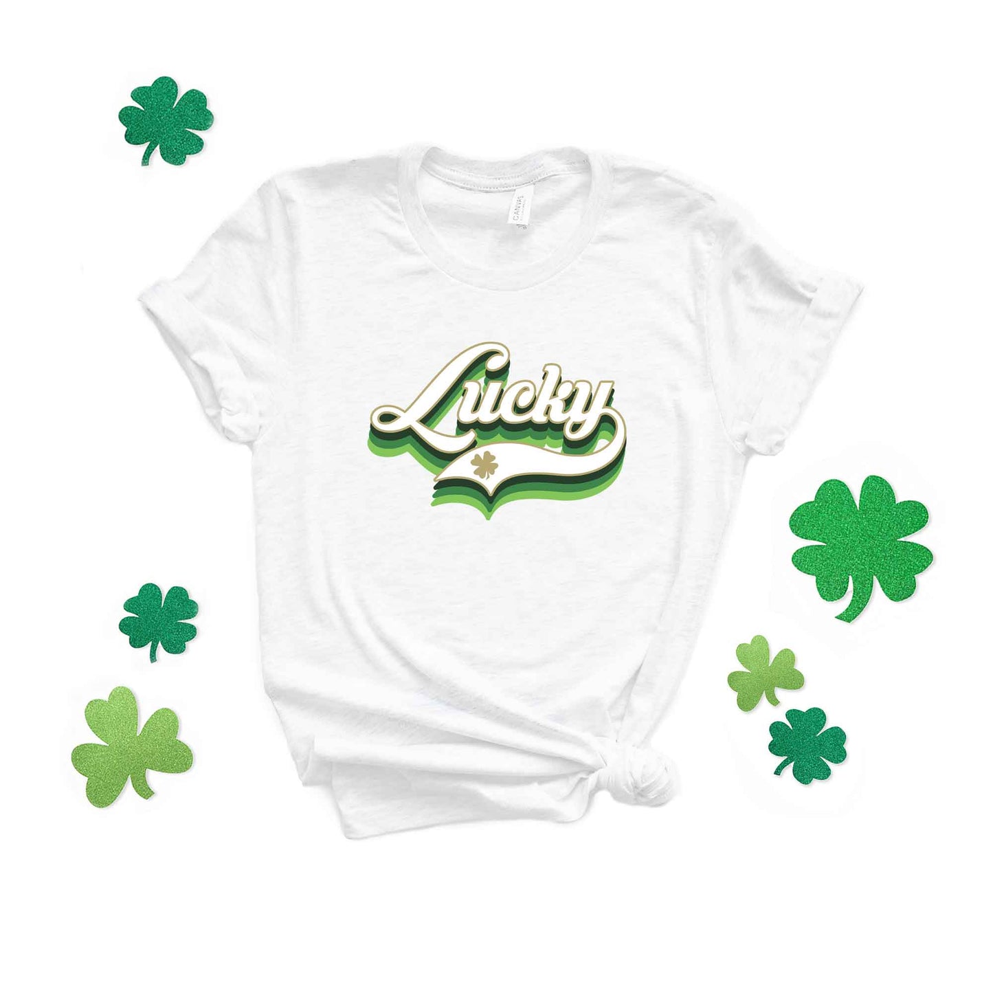 Lucky Script | Short Sleeve Graphic Tee