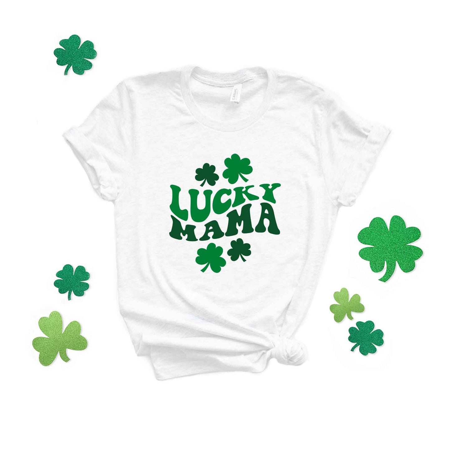 Lucky Mama Clovers | Short Sleeve Graphic Tee