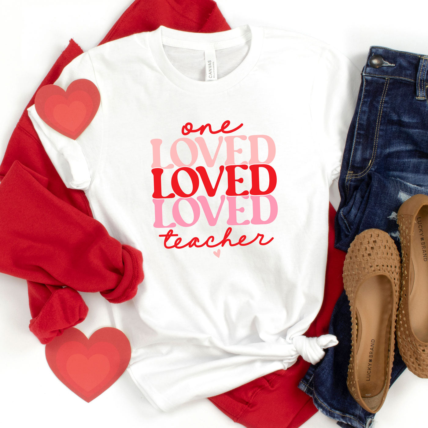 One Loved Teacher | Short Sleeve Graphic Tee