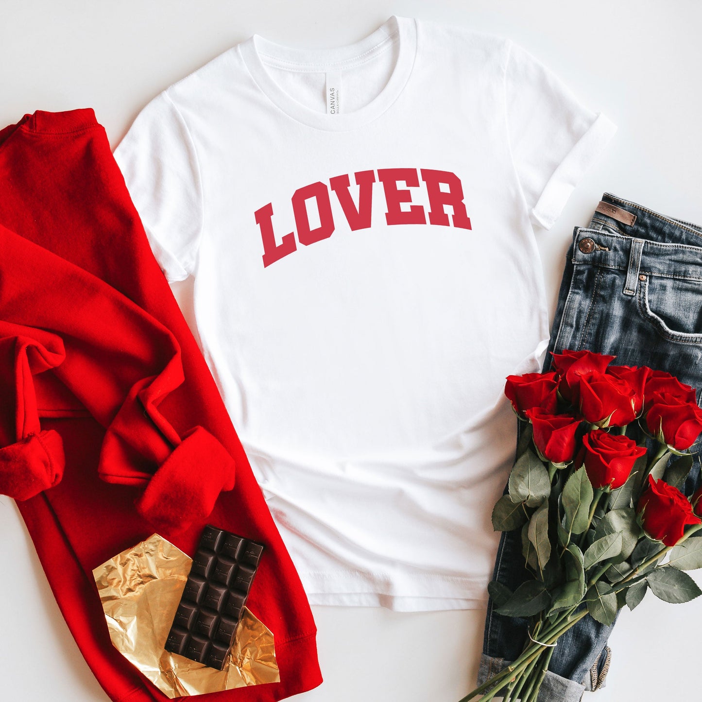 Lover Varsity | Short Sleeve Graphic Tee