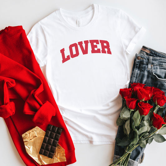 Lover Varsity | Short Sleeve Graphic Tee