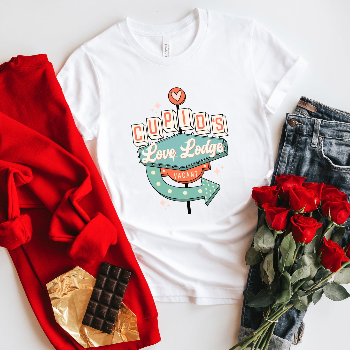 Cupids Love Lodge | Short Sleeve Graphic Tee