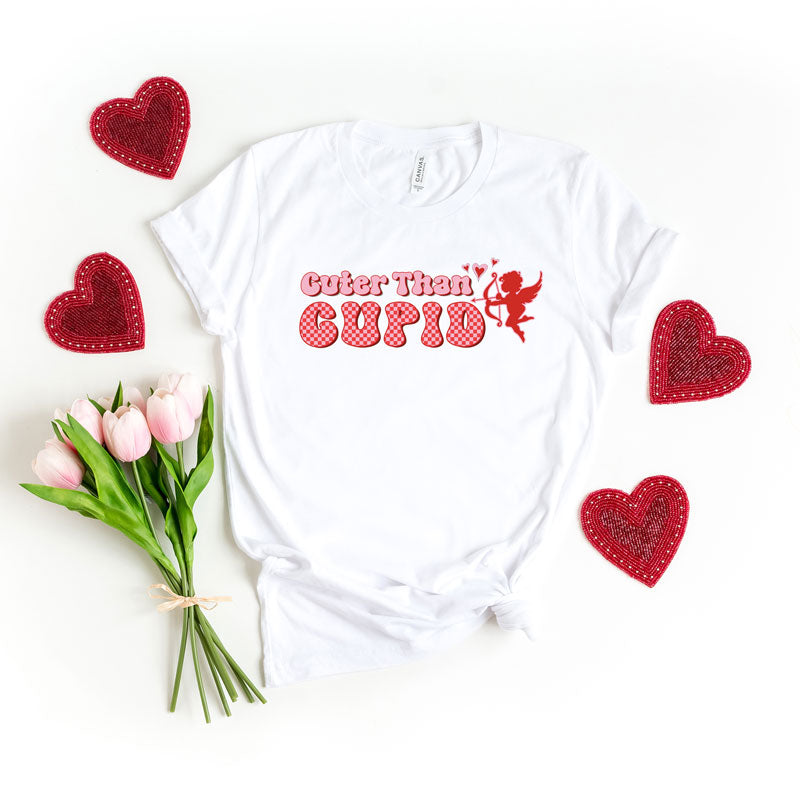 Cuter Than Cupid | Short Sleeve Graphic Tee