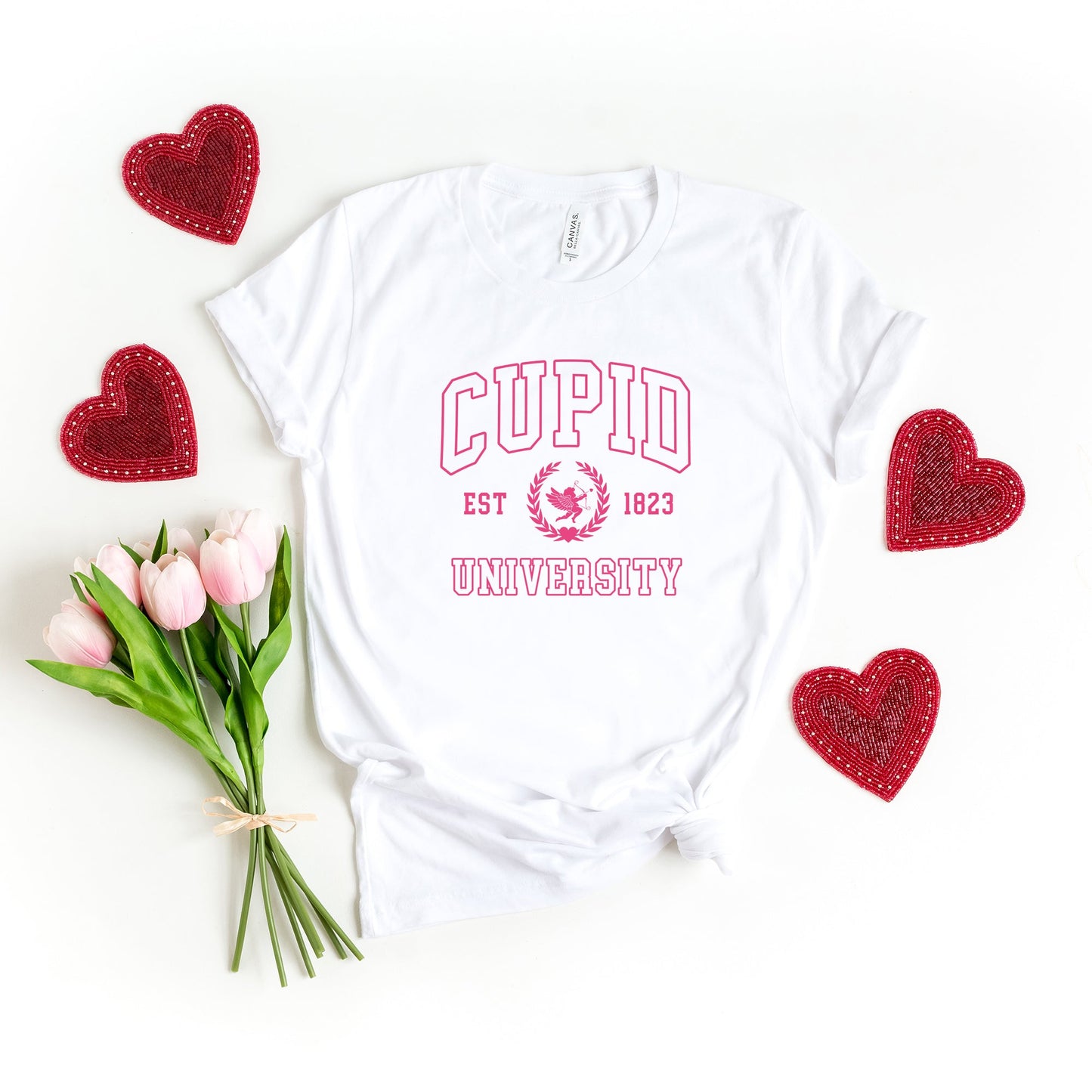 Cupid University | Short Sleeve Crew Neck