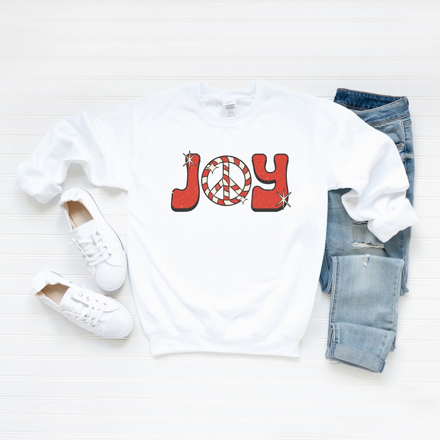 Joy Peace Sign | Sweatshirt