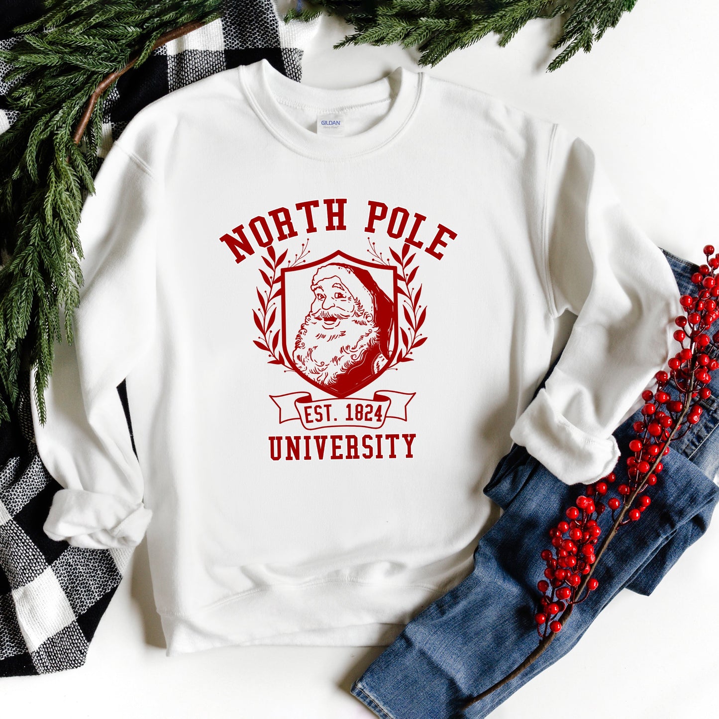 Santa North Pole University | Sweatshirt