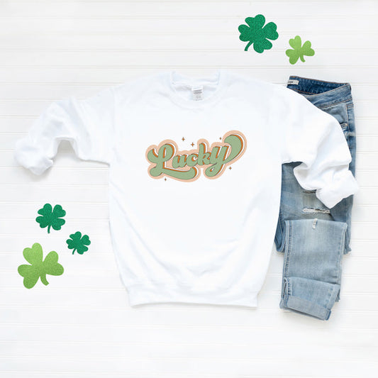 Lucky Retro Stars | Sweatshirt