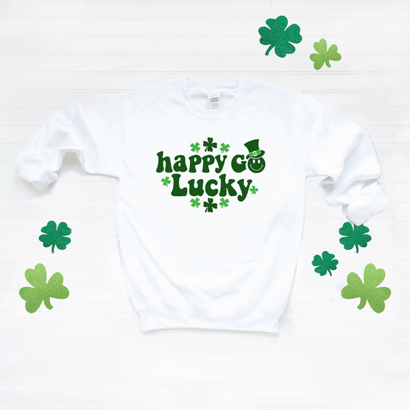 Happy Go Lucky Clovers | Sweatshirt